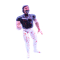 Preview: Captain Lou Albano Actionfigur 1998 | Bloody Version | Wrestling Legende